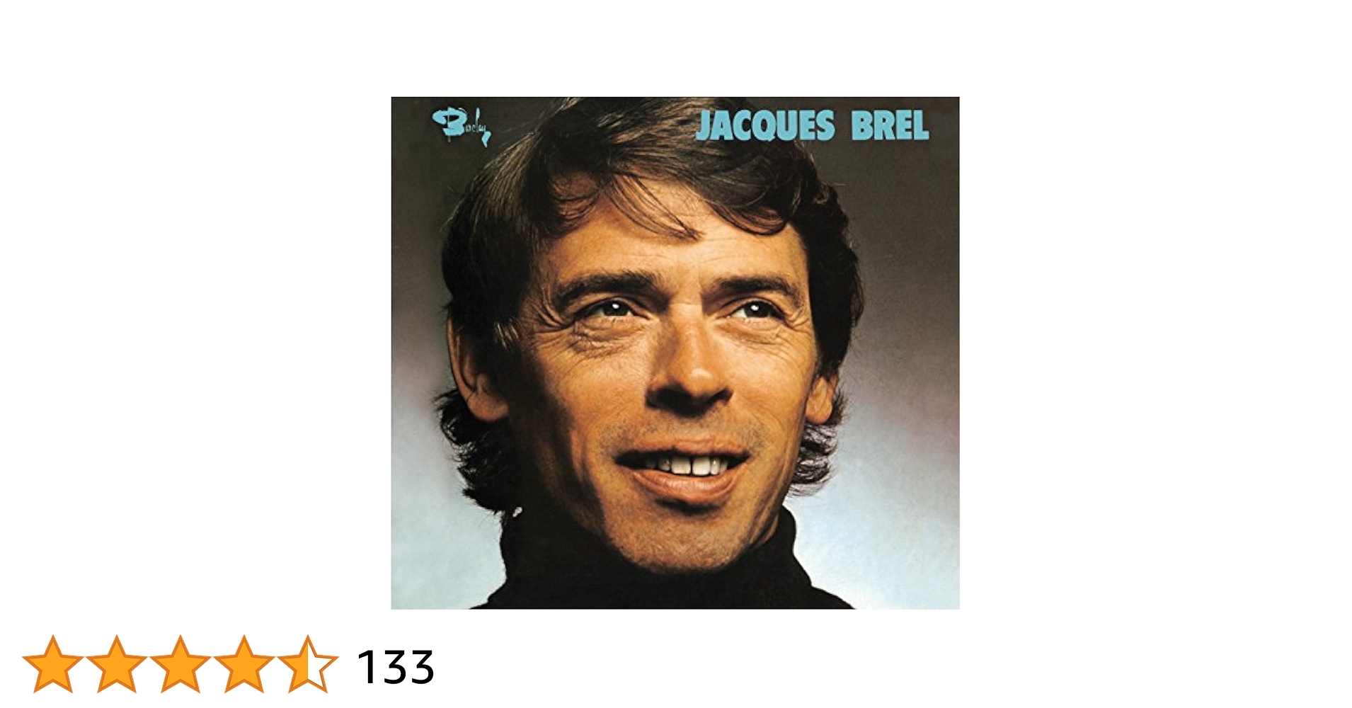 ○未使用品！Jacques Brel ジャック ブレル 25周年記念 CDBOX ○未使用品！Jacques Brel ジャック ブレル 25周年記念 CDBOX